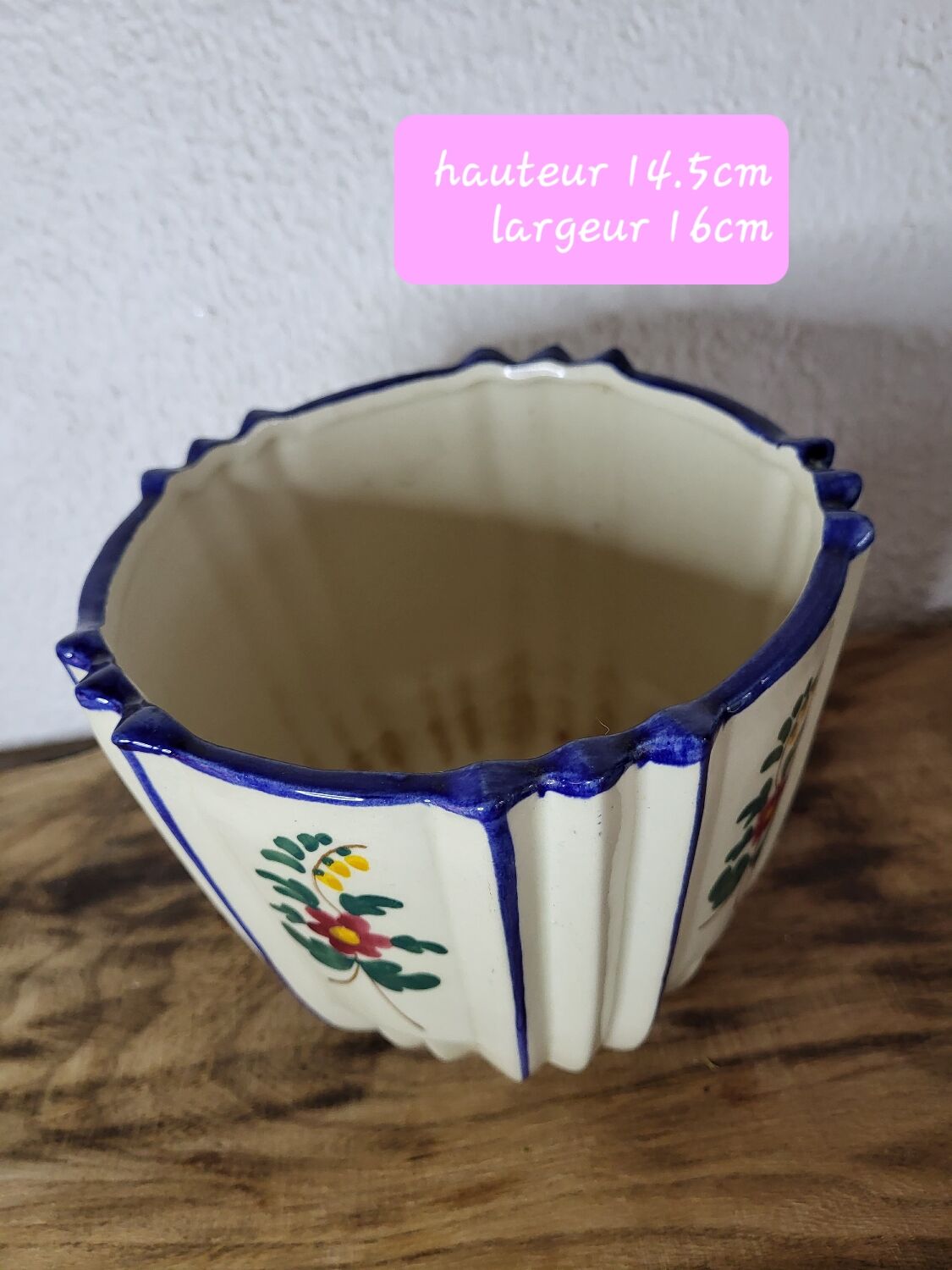 Earthenware pot cover