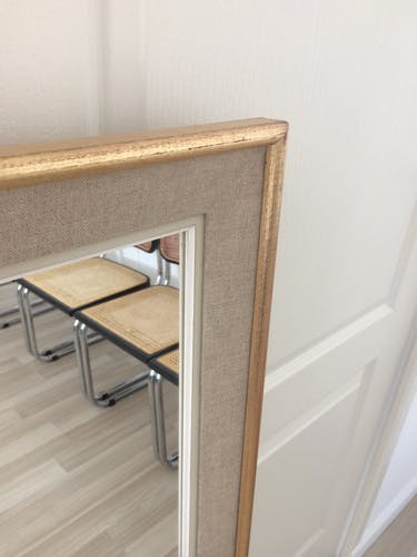 Golden old mirror 120x60cm