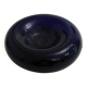 Cobalt blue "tyre" catchall in glass