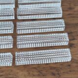 Lot porte couteaux Verre