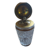 Table lighter 1950/1960 crystal and bronze