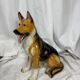 Ceramic dog, German shepherd