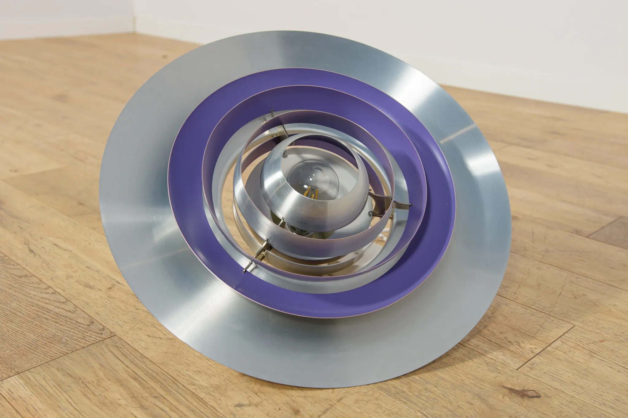 Mid-Century P376 Pendant Lamp by Preben Fabricius & Jørgen Kastholm for Nordisk Solar, Denmark, 1960s