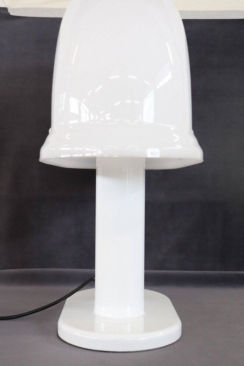White Table Lamp By Rodolfo Bonetto For Iguzzini, 1970s
