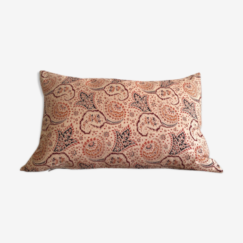 Housse de coussin en tissu vintage