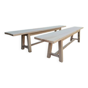banc de ferme