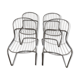 Set of 4 Gastone Rinaldi chairs