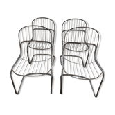 Set of 4 Gastone Rinaldi chairs