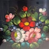 Painted sheet metal tray