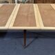 19th-century Louis XVI dining table in Cuban mahogany.