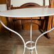 Antique metal table