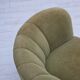 1960s, Danish 2-seater "Banana" sofa, original green furniture velour.