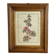 Botanical engraving of Lavatera Malvone
