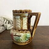Antique Art Nouveau slip pitcher