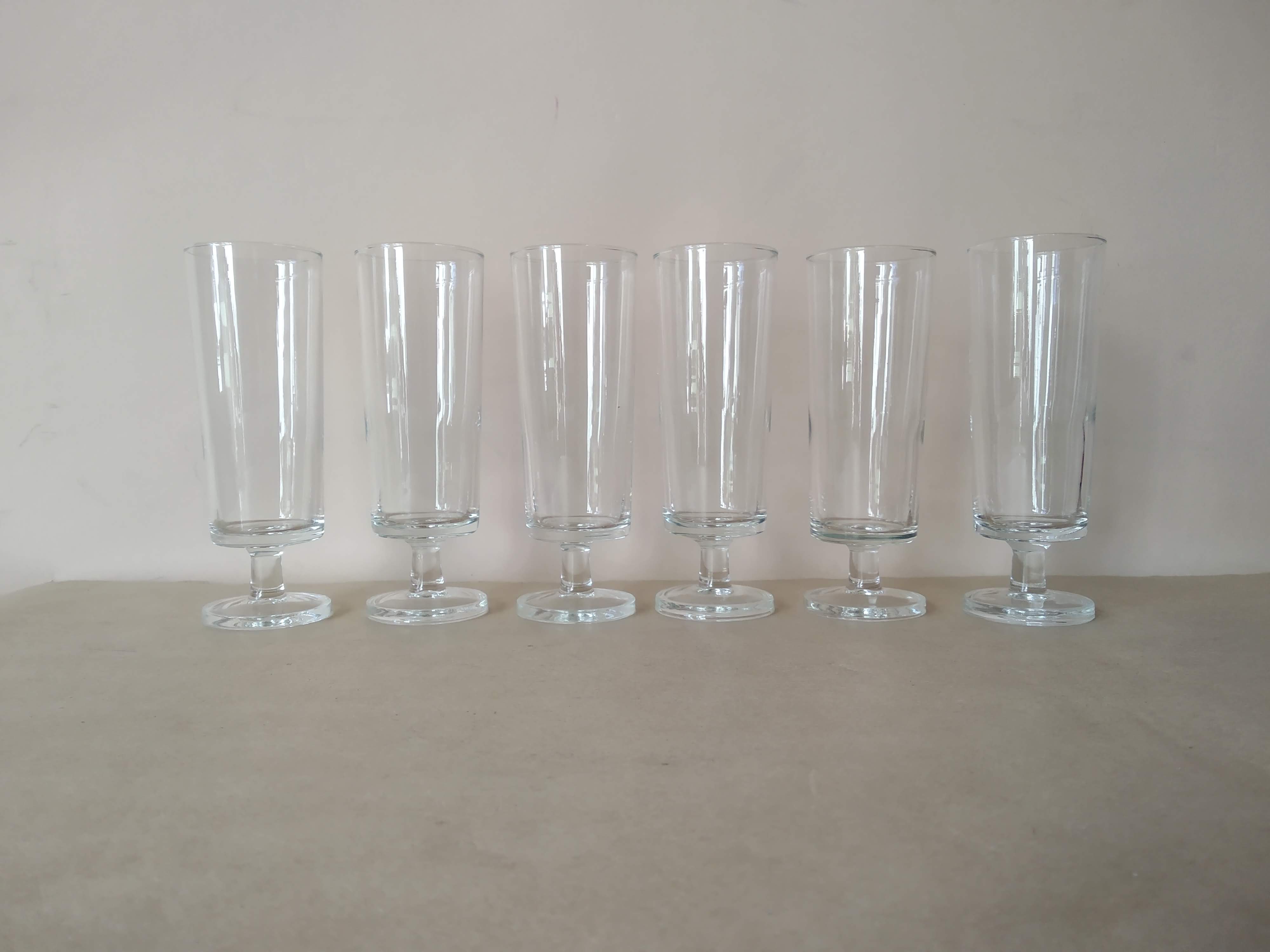 11 champagne flutes Luminarc model Cavalier Vintage