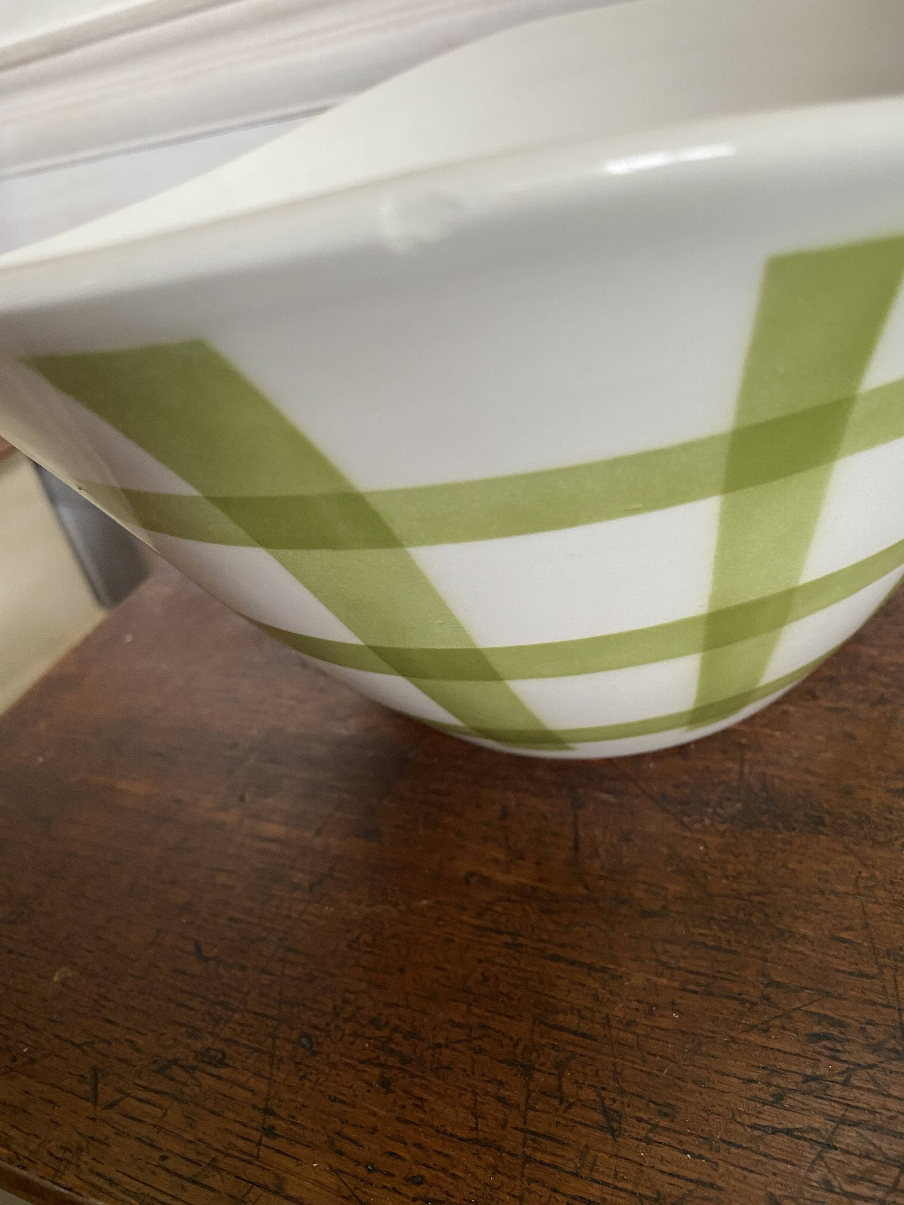 Large vintage salad bowl - Moulin des loups d'Orchie