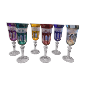 6 flûtes à champagne