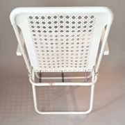 Two folding chairs 1960 Grand Soleil & Luigi Plebani Vintage.