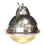 Industrial 'Ball' Lamps with Glass, 1930s