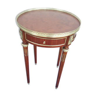 Small hot water bottle table