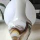 Vase in vintage blown opaline glass