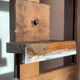 Old workshop rack and pinion easel