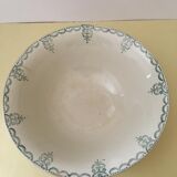 Earthenware salad bowl from the Moulin des Loups and Hamage Terre de Fer factory