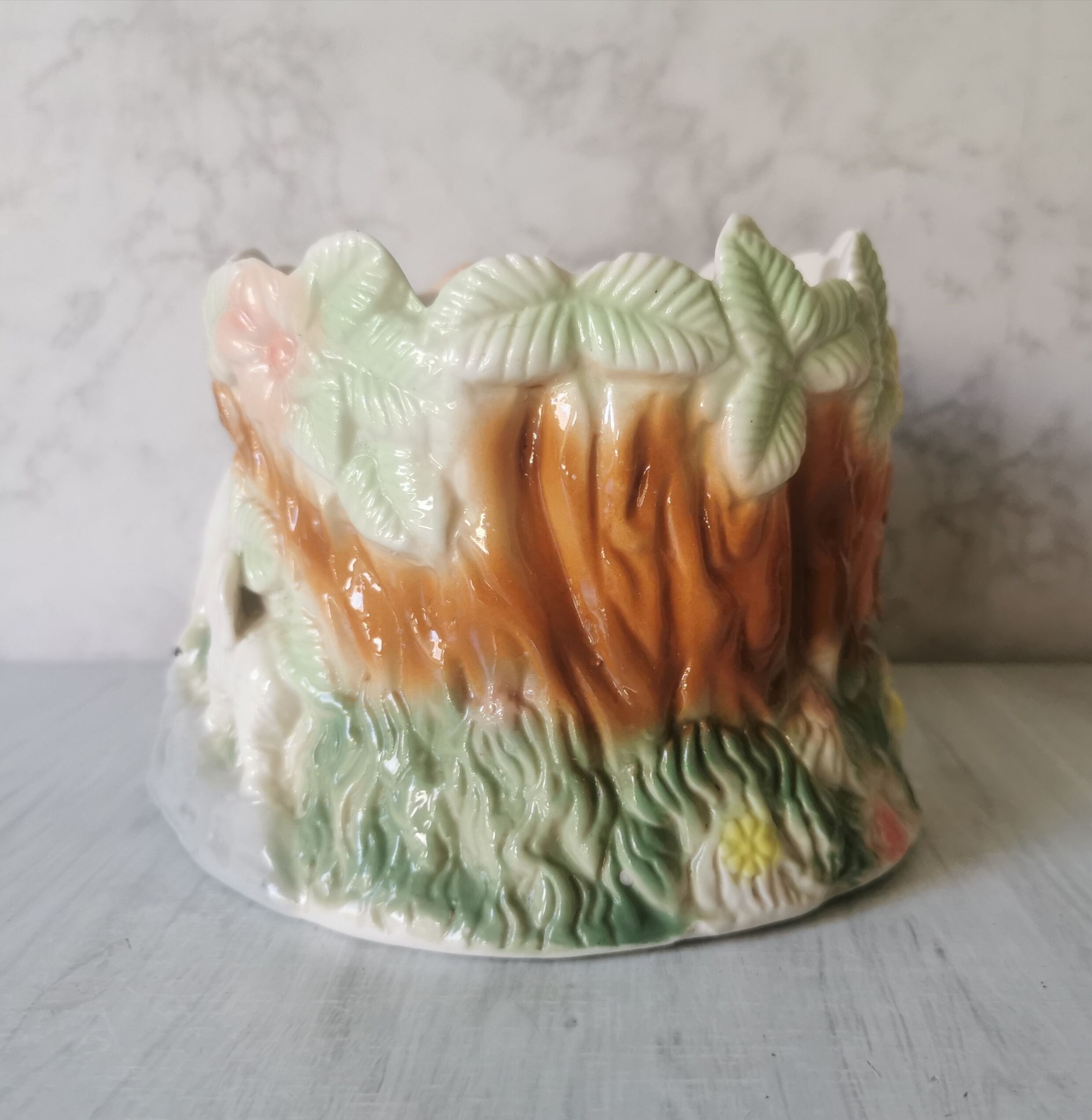 Decorative pot cover Elephants