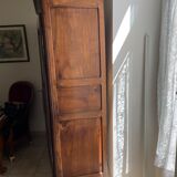 Cabinet 2 doors in solid walnut