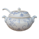 Soup tureen with lid and ladle Boch la Louvière model Copenhagen