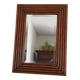 Vintage Bamboo Beveled Mirror
