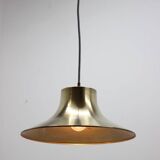 Mid-century design brass pendant by Napako, 1970s
