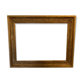 Gilded wood and stucco frame
