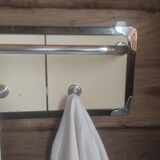 Vintage metal tea towel holder