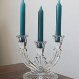 Vintage Crystal Candle Holder Chandelier