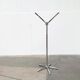 Mid-century German space age metal coat rack by Bremshey, Solingen