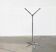 Mid-century German space age metal coat rack by Bremshey, Solingen