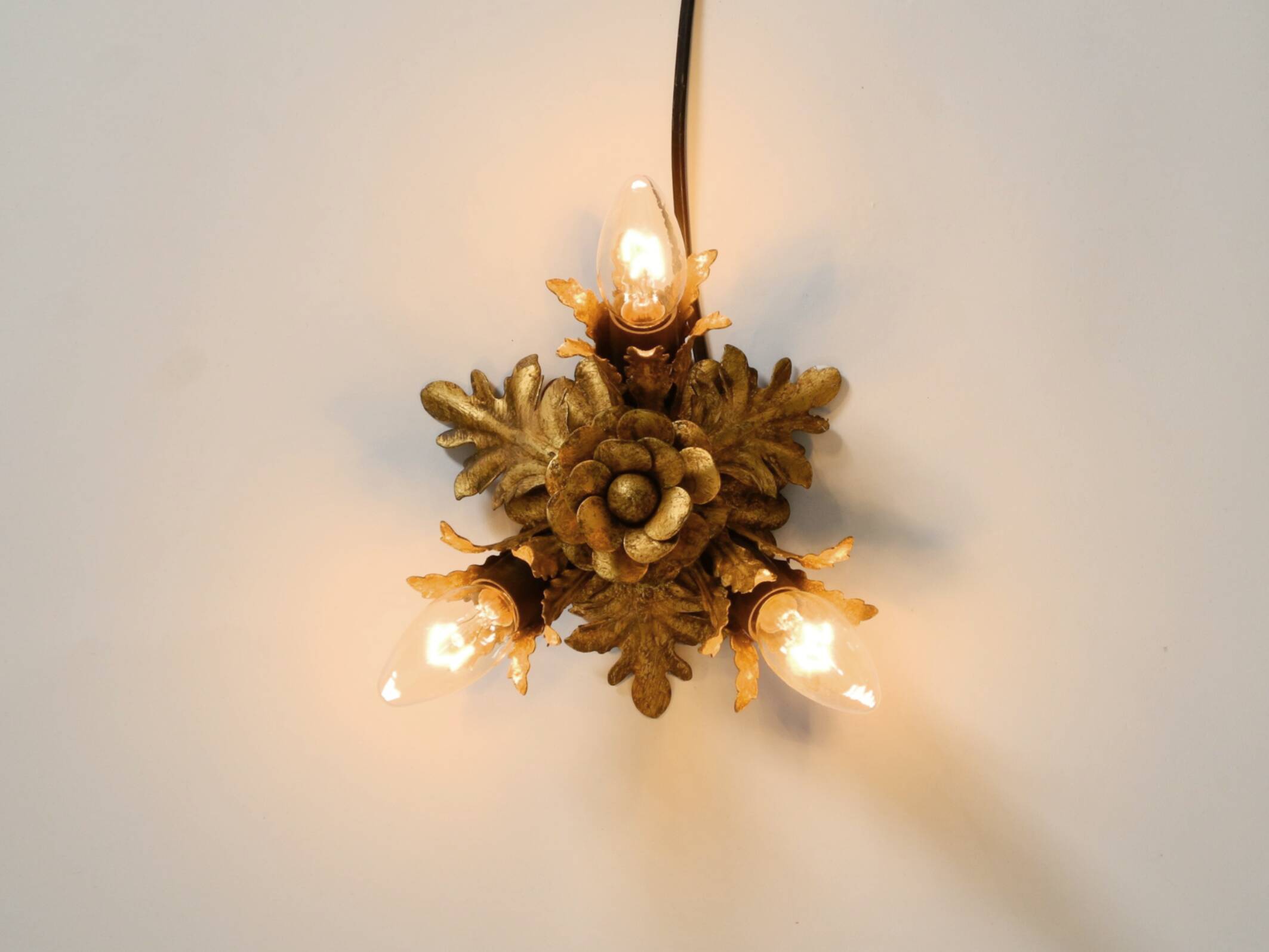 Beautiful small ceiling lamp by Banci Firenze, Italy, from the 1960s