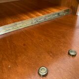 Pair of 1960s bedside tables compass feet