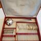 Silver cutlery set 37 pieces Louis XV style