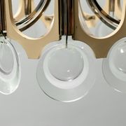 Chandelier 10 lights vintage 70s modern style