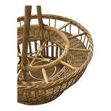 Rattan bottle racks