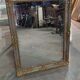 Napoleon III period mirror in wood and gilded and painted stucco, 106x83 cm