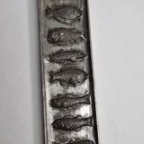 Old chocolate mold, fish shapes, 22 cm