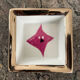 Duo of ashtrays Christian Lacroix in porcelain