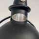 Vintage lamp 1960 Jielde 2 arm black matte original - 100 cm