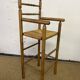 Chaise haute enfant en bois Combelle