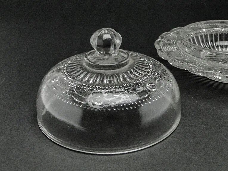 A6M Huta Krosno butter dish - canon no. cat 155