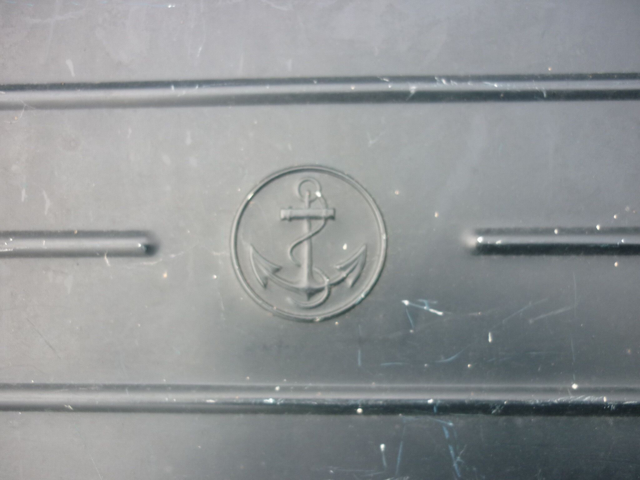 Iron trunk case marine anchor