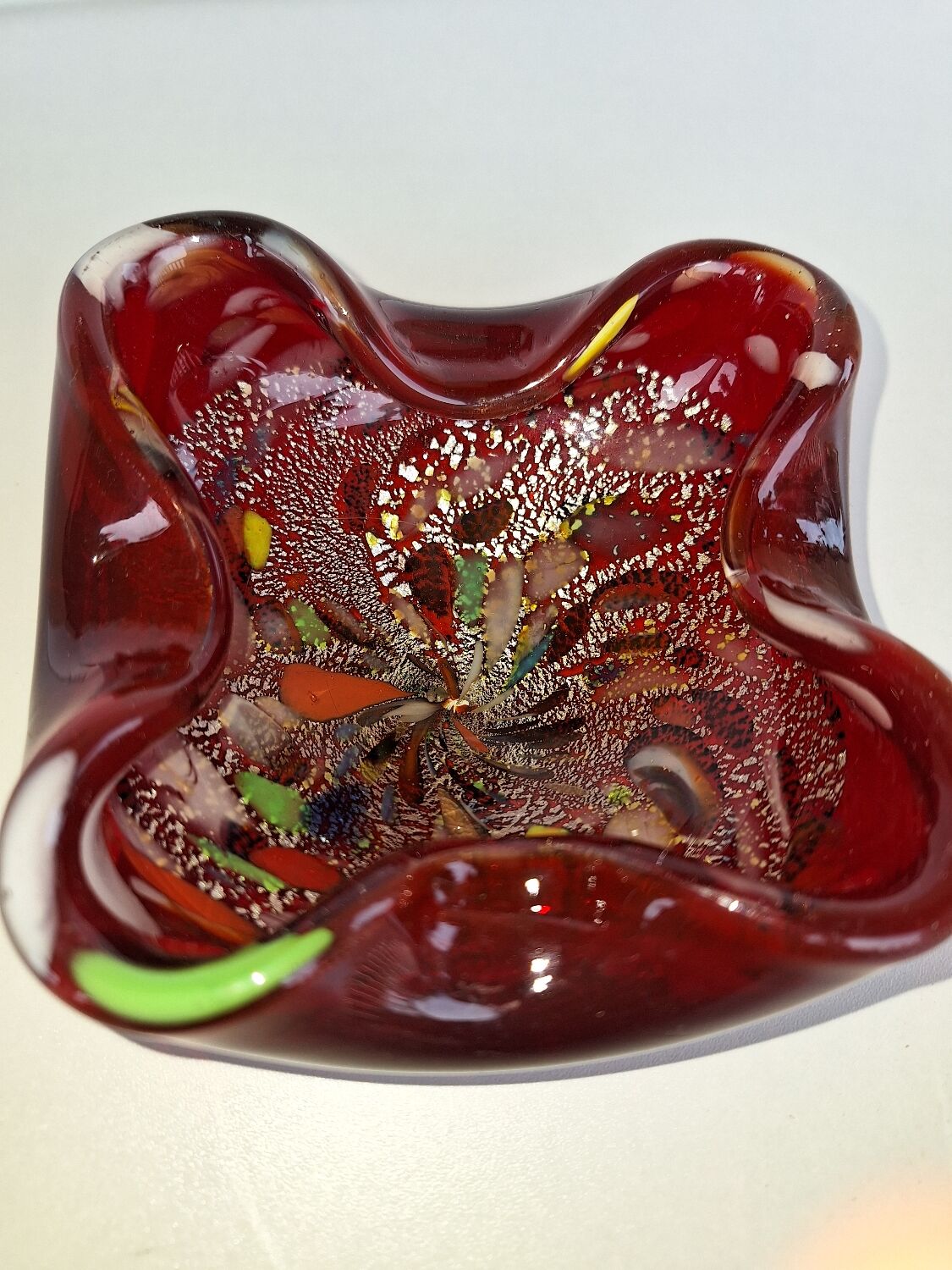 Ashtray in Murano glass by Avem